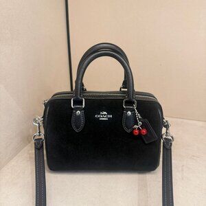 coach Mini Rowan Crossbody Bag With Cherry Charm cdc93